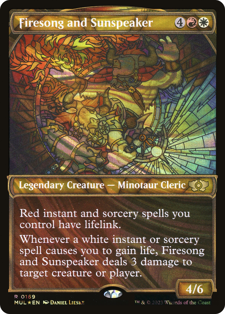 Firesong and Sunspeaker (Halo Foil) [Multiverse Legends] | D20 Games