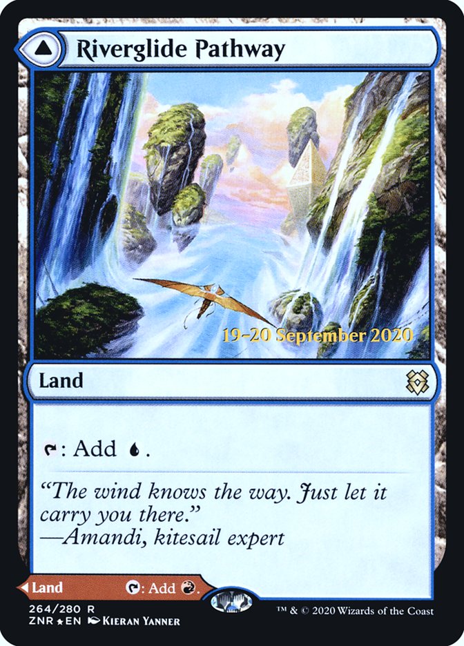 Riverglide Pathway // Lavaglide Pathway [Zendikar Rising Prerelease Promos] | D20 Games