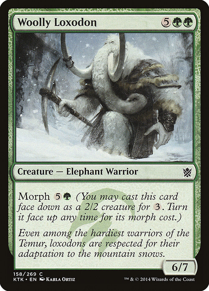 Woolly Loxodon [Khans of Tarkir] | D20 Games