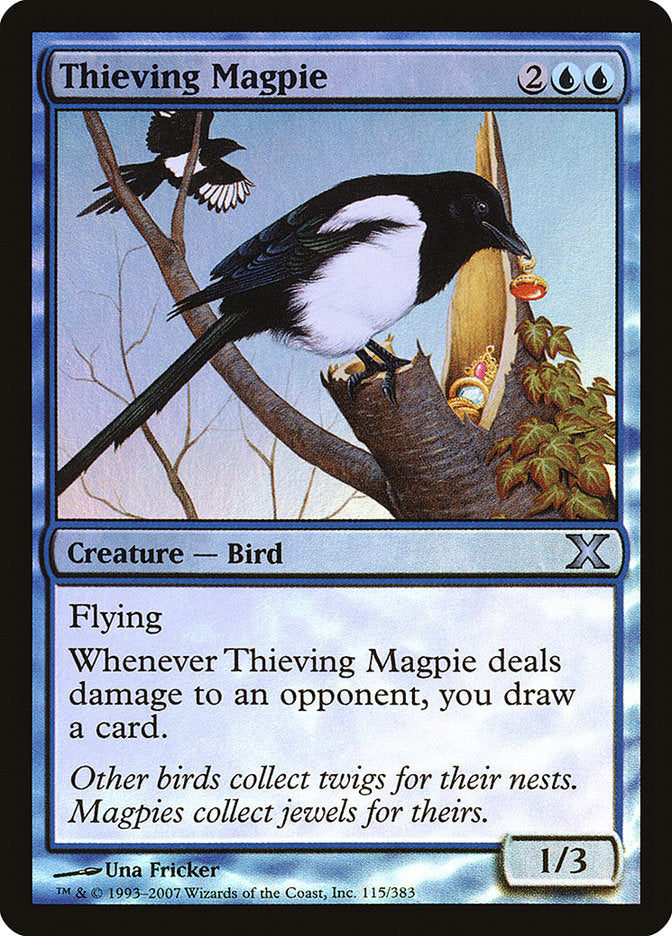 Thieving Magpie (Premium Foil) [Tenth Edition] | D20 Games