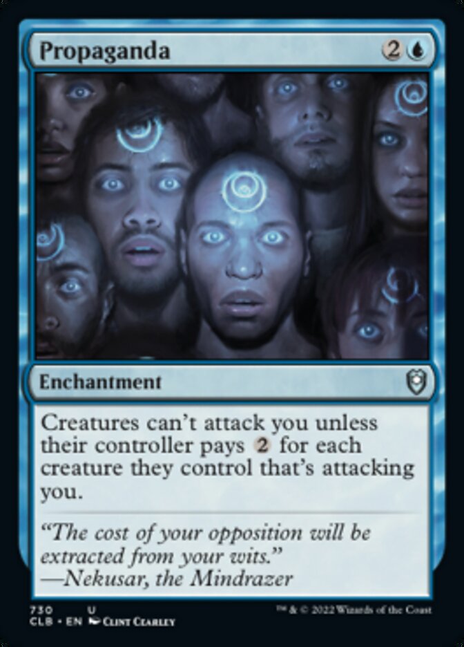 Propaganda [Commander Legends: Battle for Baldur's Gate] | D20 Games
