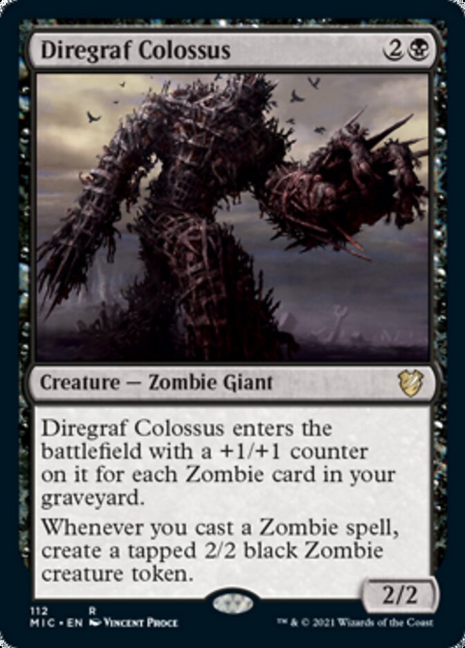 Diregraf Colossus [Innistrad: Midnight Hunt Commander] | D20 Games