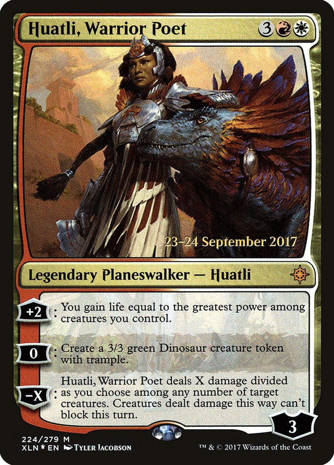 Huatli, Warrior Poet  [Ixalan Prerelease Promos] | D20 Games