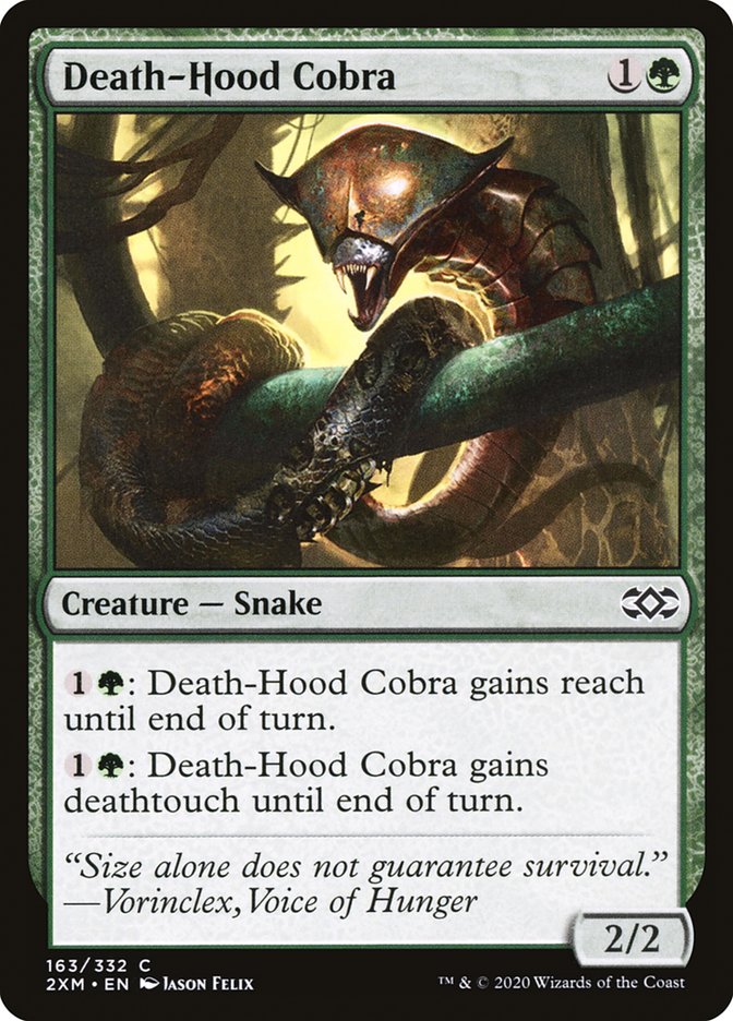 Death-Hood Cobra [Double Masters] | D20 Games
