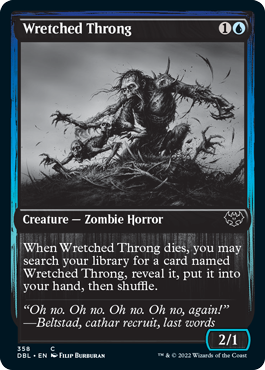 Wretched Throng [Innistrad: Double Feature] | D20 Games
