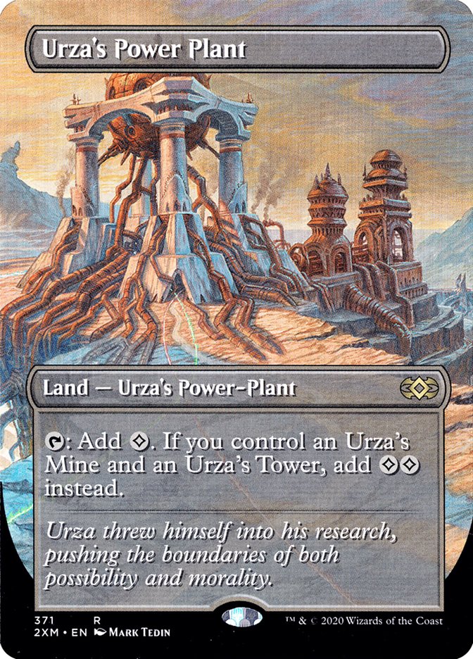 Urza's Power Plant (Toppers) [Double Masters Extended Art] | D20 Games