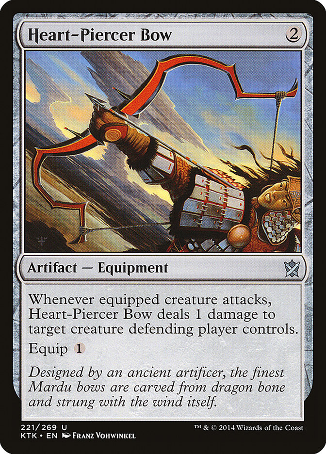 Heart-Piercer Bow [Khans of Tarkir] | D20 Games