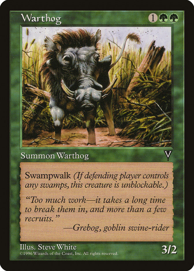 Warthog [Visions] | D20 Games