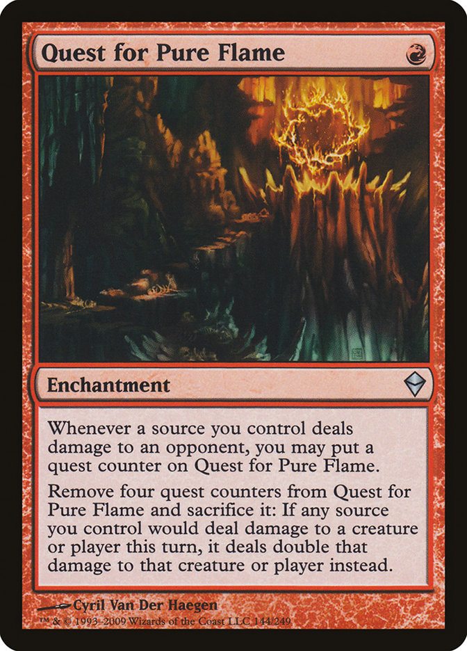 Quest for Pure Flame [Zendikar] | D20 Games