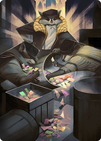 Masked Bandits Art Card [Streets of New Capenna Art Series] | D20 Games