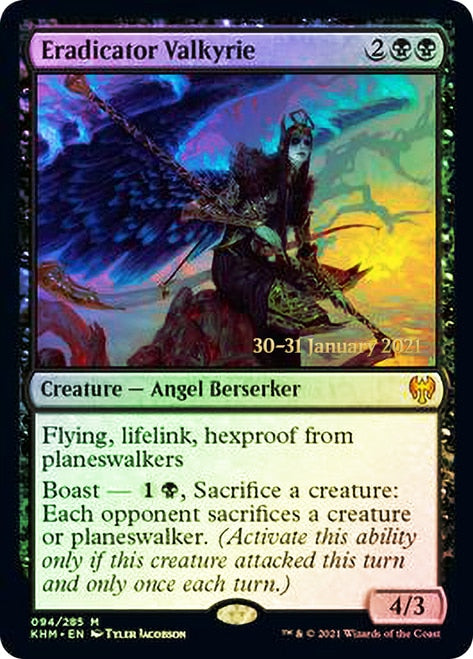 Eradicator Valkyrie [Kaldheim Prerelease Promos] | D20 Games