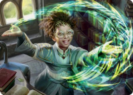 Eureka Moment Art Card [Strixhaven: School of Mages Art Series] | D20 Games