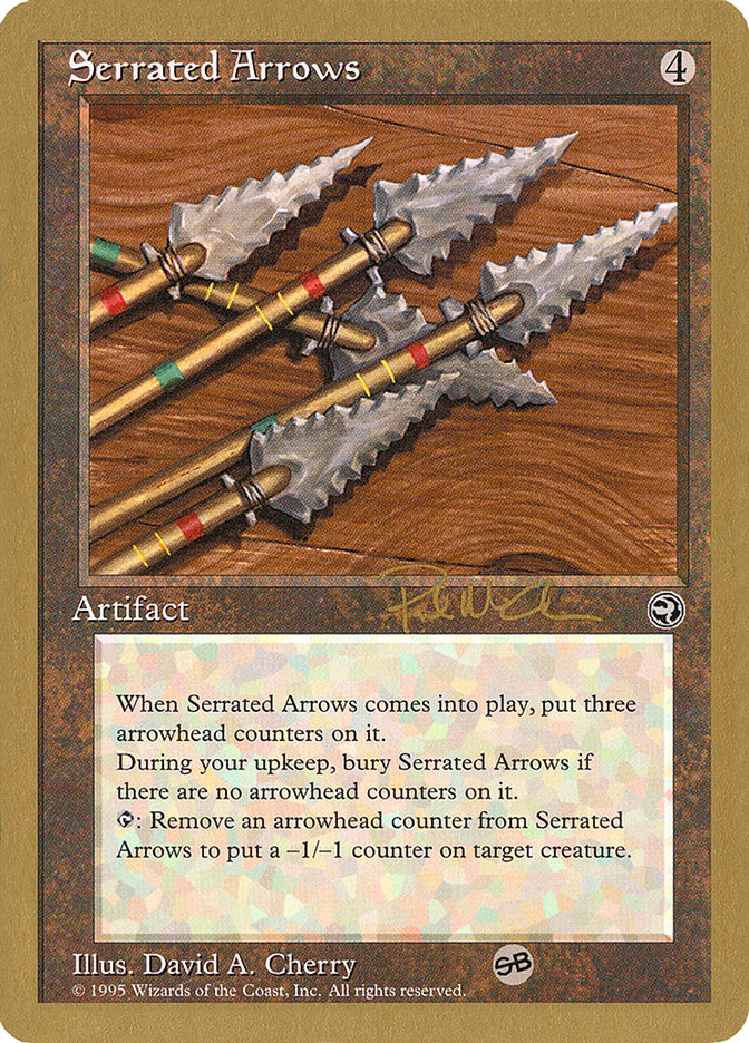 Serrated Arrows (Paul McCabe) (SB) [World Championship Decks 1997] | D20 Games