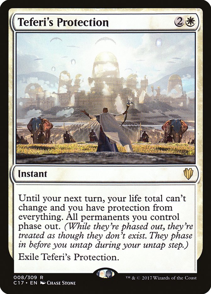 Teferi's Protection [Commander 2017] | D20 Games