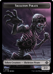 Fungus Dinosaur // Skeleton Pirate Double-Sided Token [The Lost Caverns of Ixalan Tokens] | D20 Games