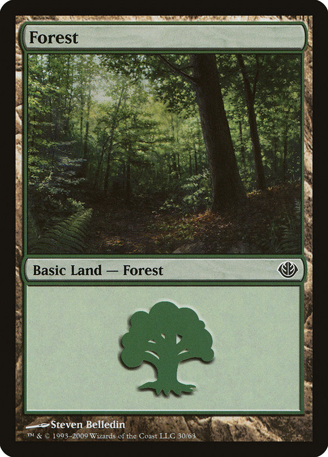 Forest (30) [Duel Decks: Garruk vs. Liliana] | D20 Games