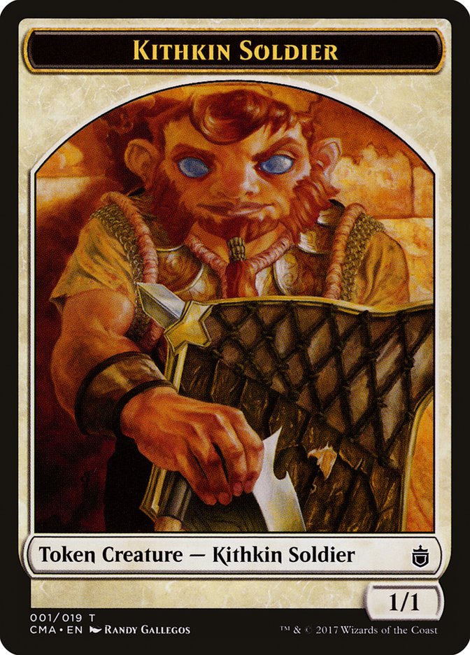 Kithkin Soldier [Commander Anthology Tokens] | D20 Games