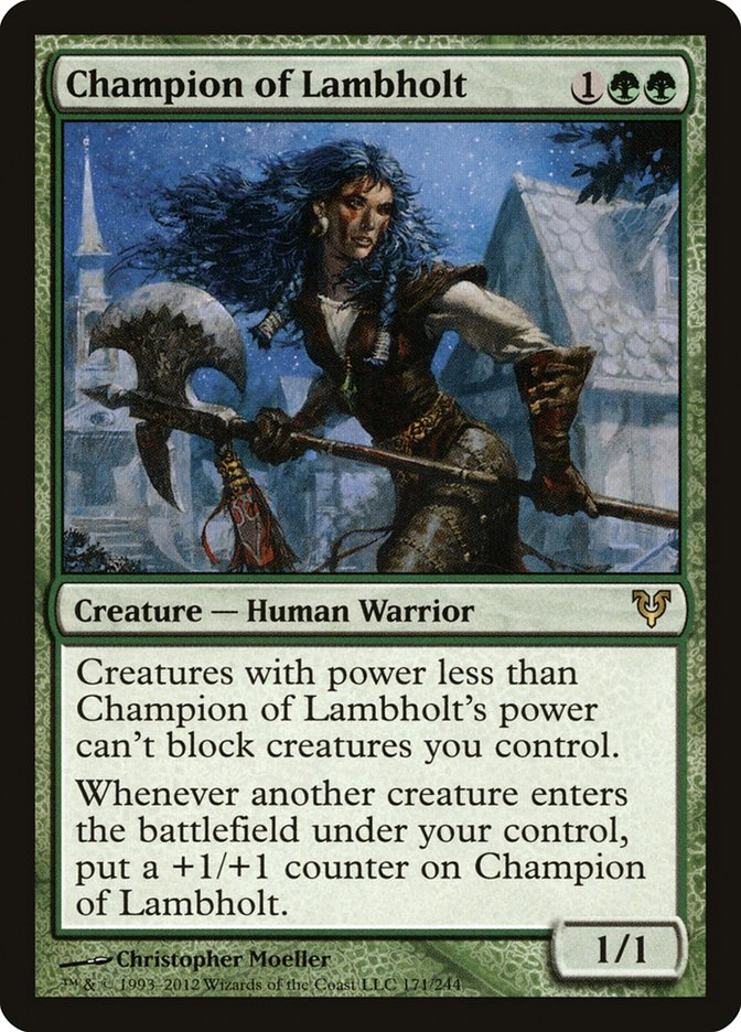Champion of Lambholt [Avacyn Restored] | D20 Games