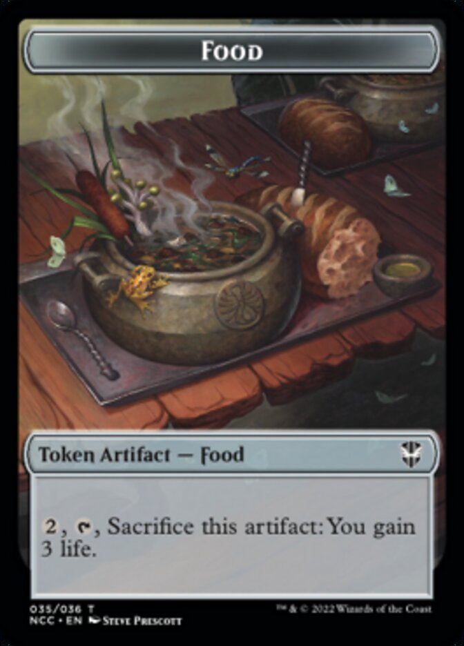 Food // Citizen Double-sided Token [Streets of New Capenna Commander Tokens] | D20 Games