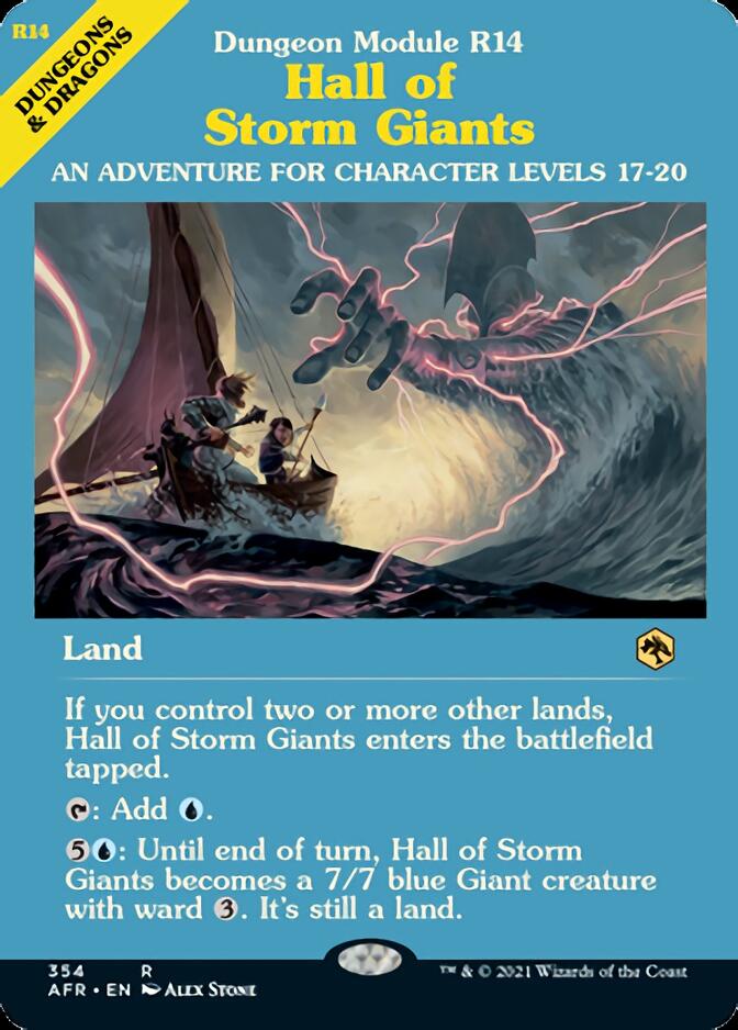 Hall of Storm Giants (Dungeon Module) [Dungeons & Dragons: Adventures in the Forgotten Realms] | D20 Games