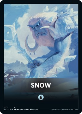 Snow Theme Card [Jumpstart 2022 Front Cards] | D20 Games