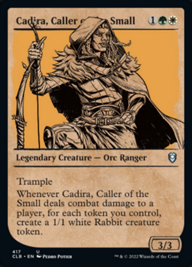 Cadira, Caller of the Small (Showcase) [Commander Legends: Battle for Baldur's Gate] | D20 Games