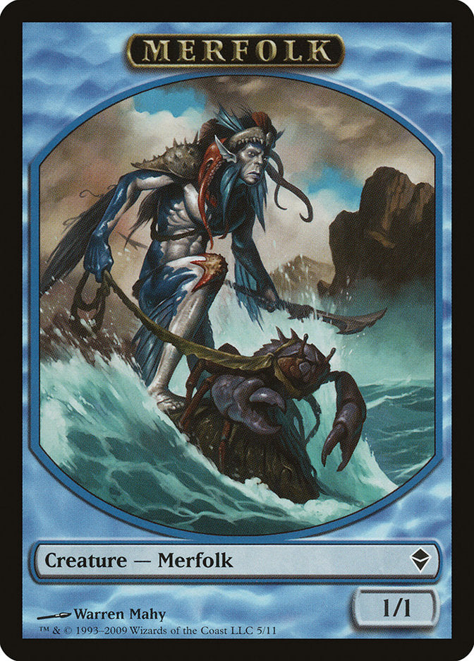 Merfolk [Zendikar Tokens] | D20 Games