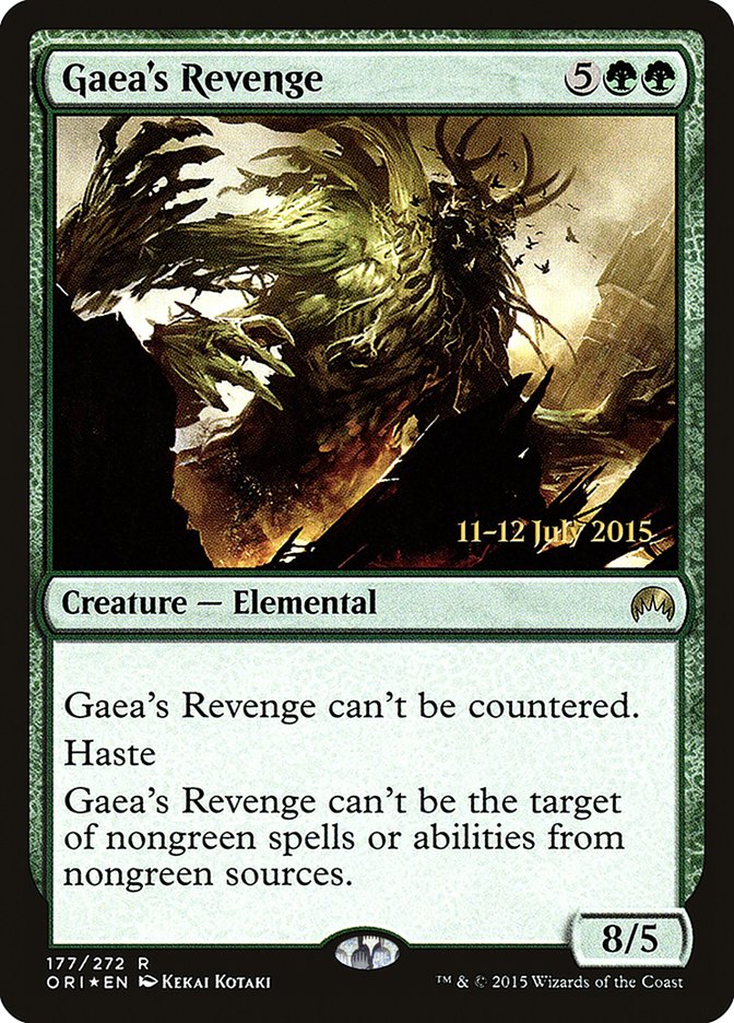 Gaea's Revenge [Magic Origins Prerelease Promos] | D20 Games