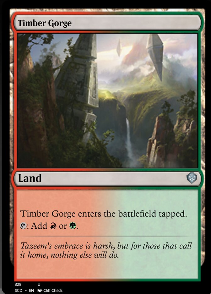 Timber Gorge [Starter Commander Decks] | D20 Games