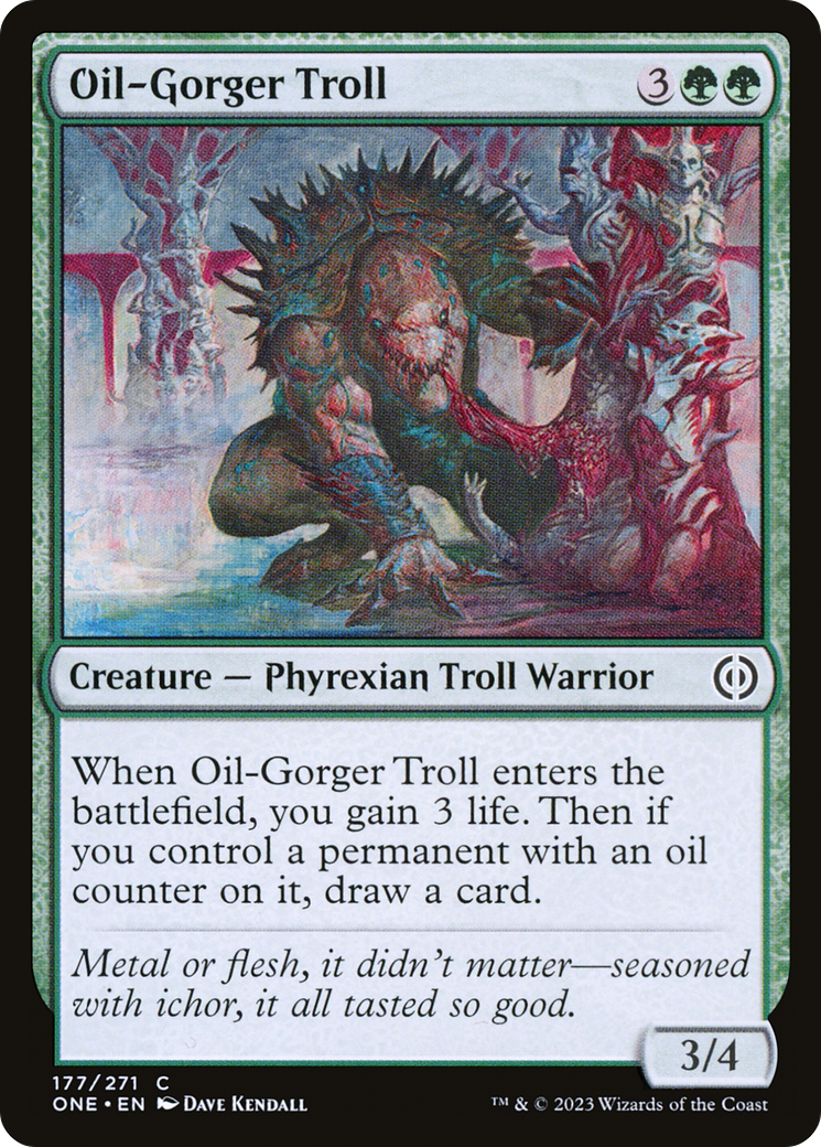 Oil-Gorger Troll [Phyrexia: All Will Be One] | D20 Games