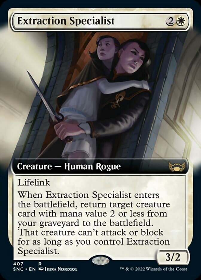 Extraction Specialist (Extended Art) [Streets of New Capenna] | D20 Games