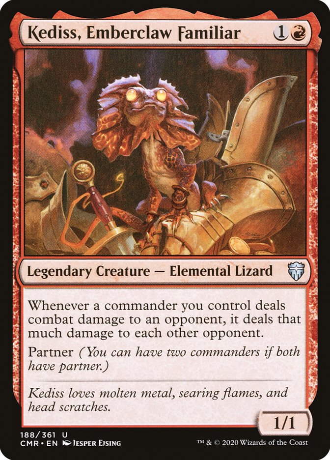 Kediss, Emberclaw Familiar [Commander Legends] | D20 Games