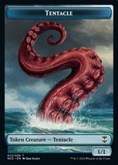 Tentacle // Champion of Wits Double-sided Token [Streets of New Capenna Commander Tokens] | D20 Games