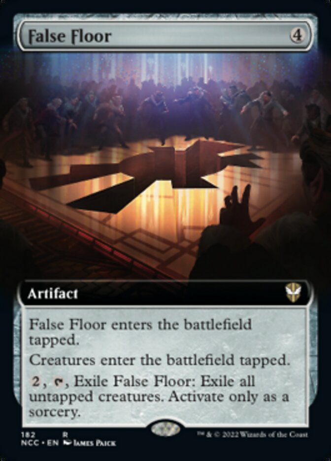 False Floor (Extended Art) [Streets of New Capenna Commander] | D20 Games