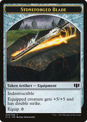 Stoneforged Blade // Germ Double-sided Token [Commander 2014 Tokens] | D20 Games