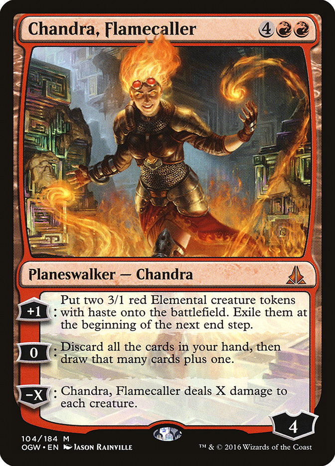 Chandra, Flamecaller [Oath of the Gatewatch] | D20 Games