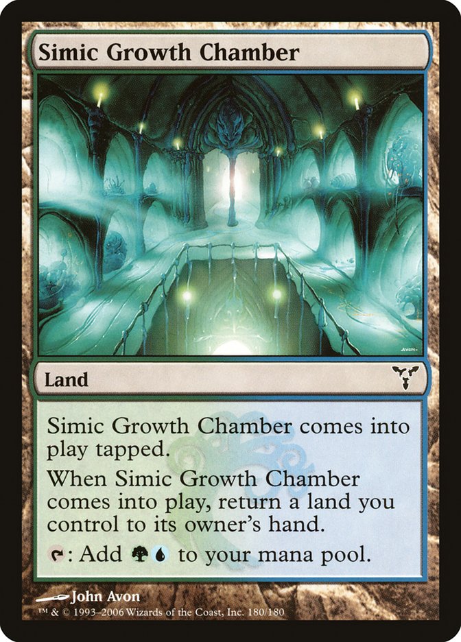 Simic Growth Chamber [Dissension] | D20 Games