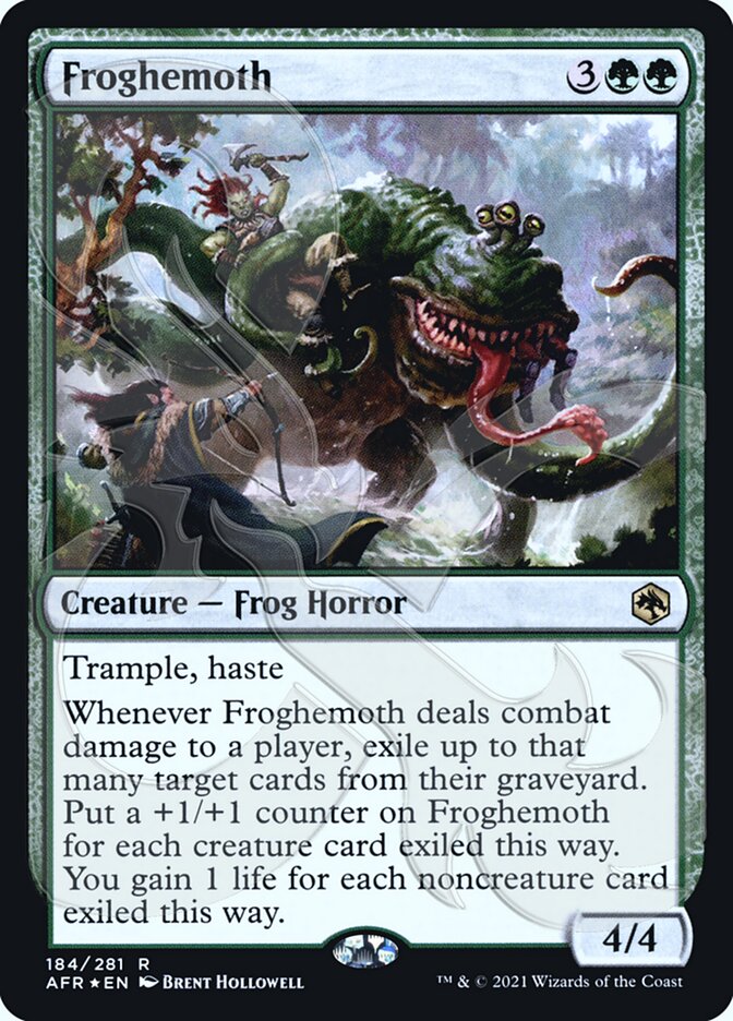 Froghemoth (Ampersand Promo) [Dungeons & Dragons: Adventures in the Forgotten Realms Promos] | D20 Games