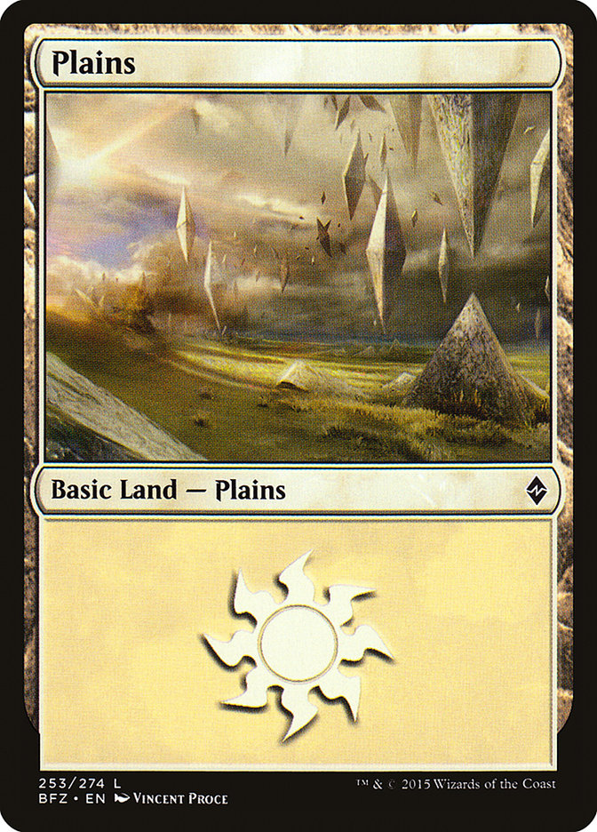 Plains (253a) [Battle for Zendikar] | D20 Games