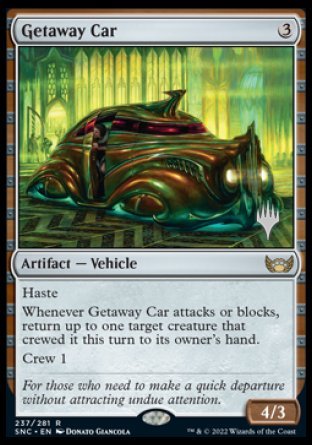 Getaway Car (Promo Pack) [Streets of New Capenna Promos] | D20 Games