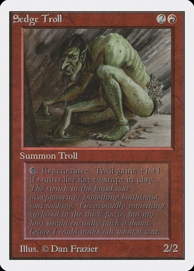 Sedge Troll [Unlimited Edition] | D20 Games