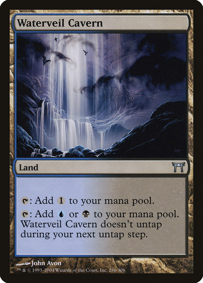 Waterveil Cavern [Champions of Kamigawa] | D20 Games