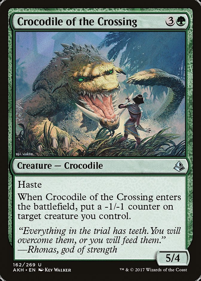 Crocodile of the Crossing [Amonkhet] | D20 Games