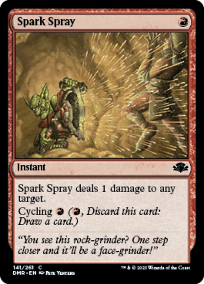 Spark Spray [Dominaria Remastered] | D20 Games