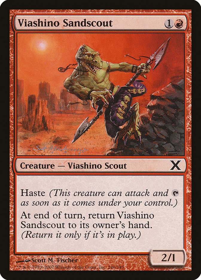 Viashino Sandscout [Tenth Edition] | D20 Games