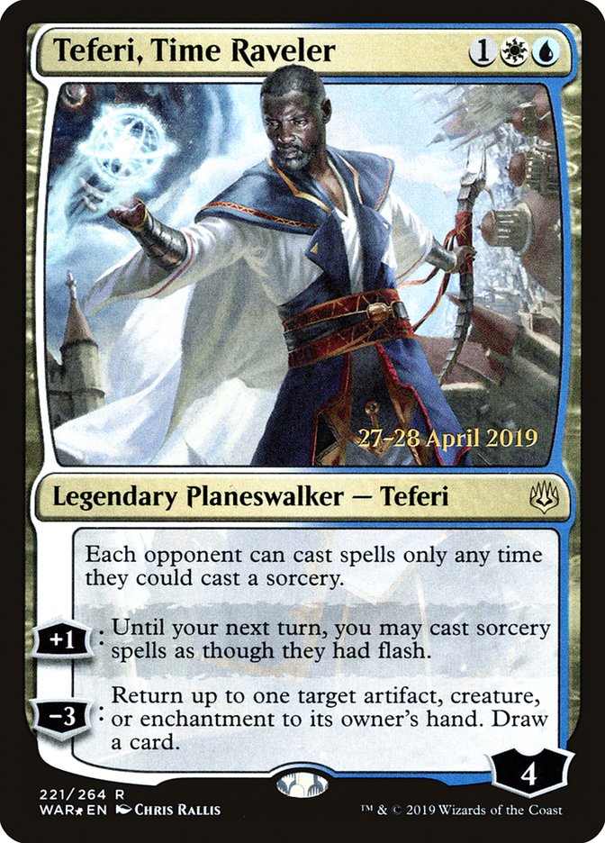 Teferi, Time Raveler  [War of the Spark Prerelease Promos] | D20 Games