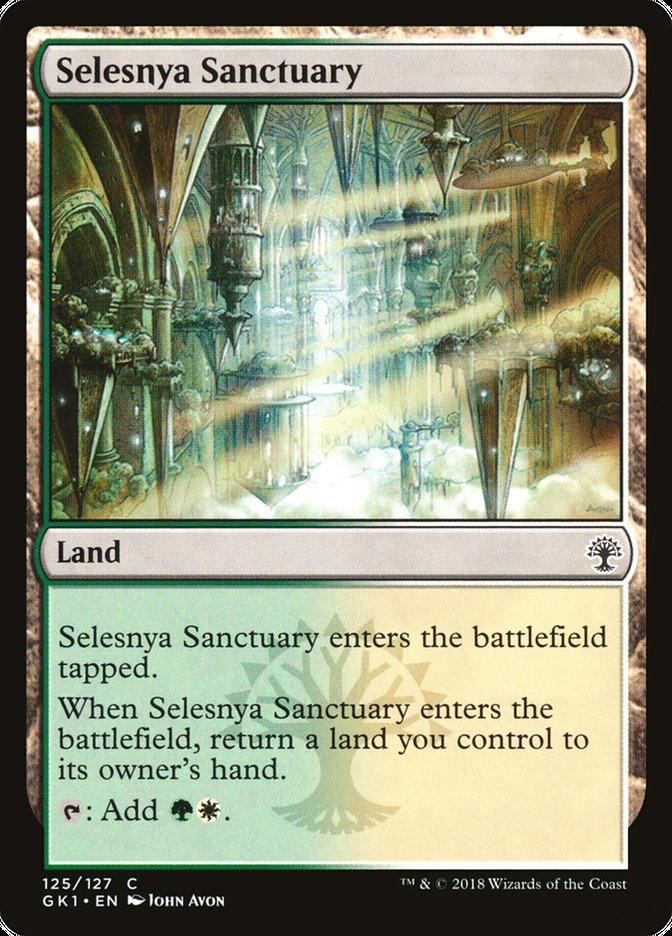 Selesnya Sanctuary [Guilds of Ravnica Guild Kit] | D20 Games