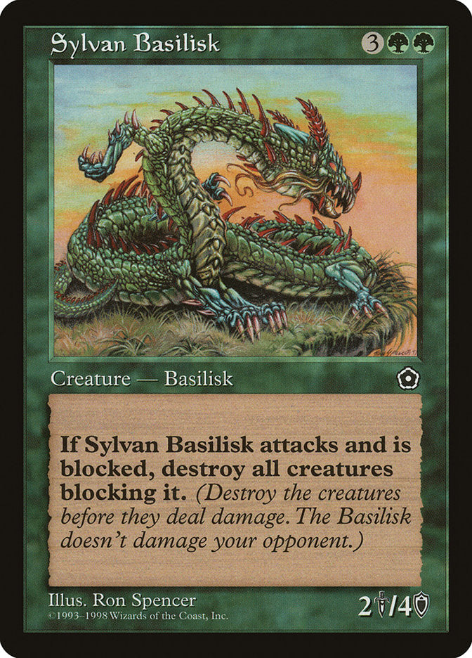 Sylvan Basilisk [Portal Second Age] | D20 Games