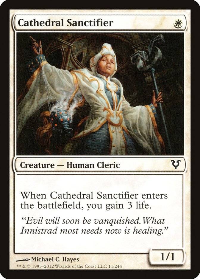 Cathedral Sanctifier [Avacyn Restored] | D20 Games