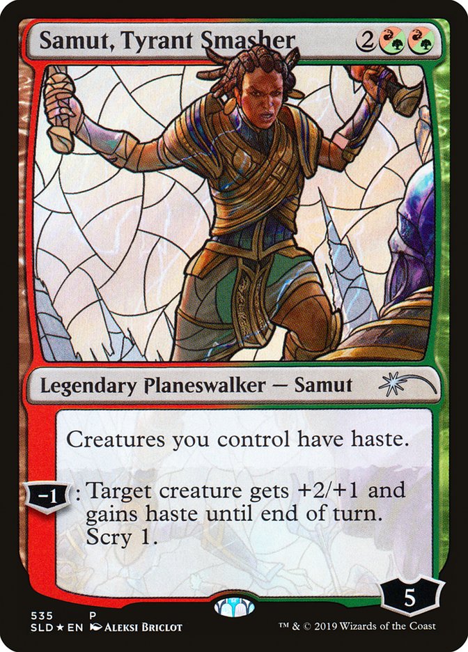 Samut, Tyrant Smasher (Stained Glass) [Secret Lair Drop Promos] | D20 Games